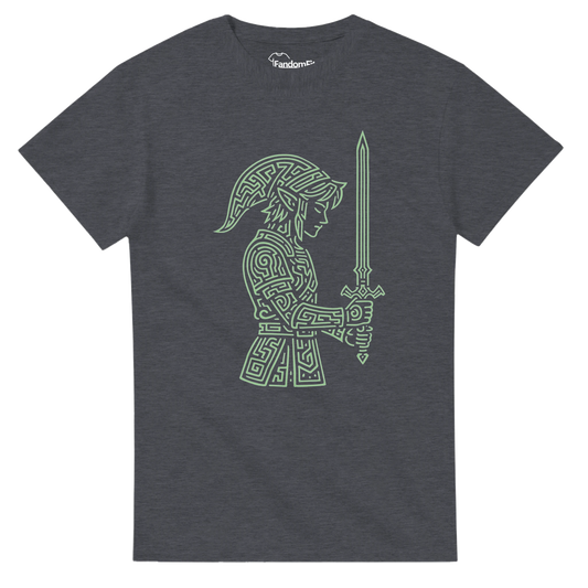 Camiseta Héroe Rúnico inspirada en aventuras de fantasía y videojuegos clásicos – FandomFit