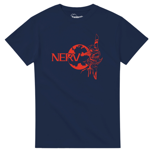 Camiseta anime Mecha Berserk Red Core en vista frontal.
