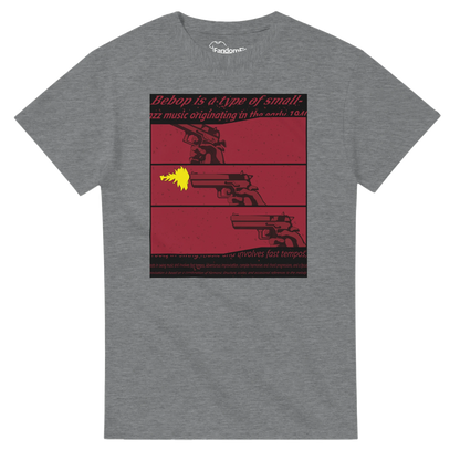 Camiseta anime Space-Noir inspirada en ciencia ficción y jazz retro – FandomFit