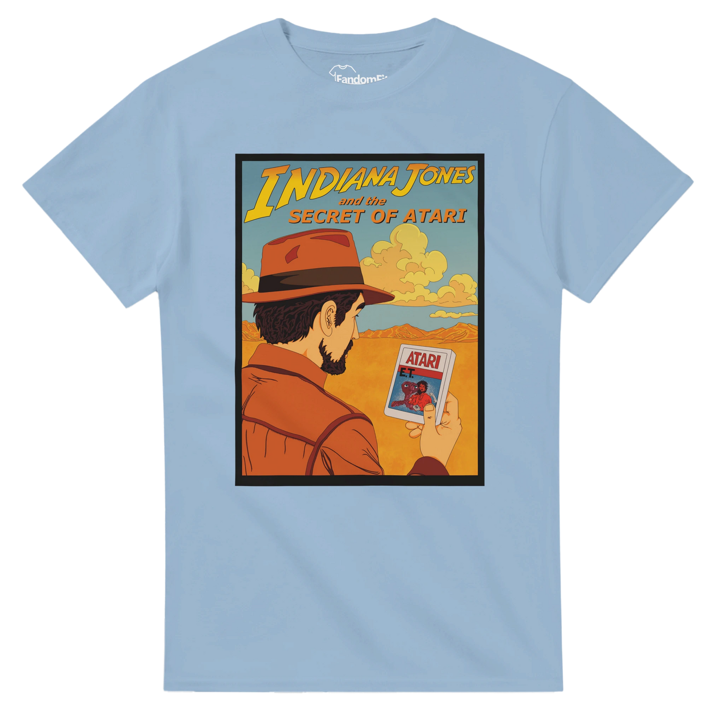 Camiseta Secret of the Lost Cart con diseño retro de aventura clásica – FandomFit