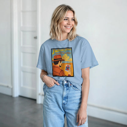 Camiseta Secret of the Lost Cart con diseño retro y temática arcade – FandomFit