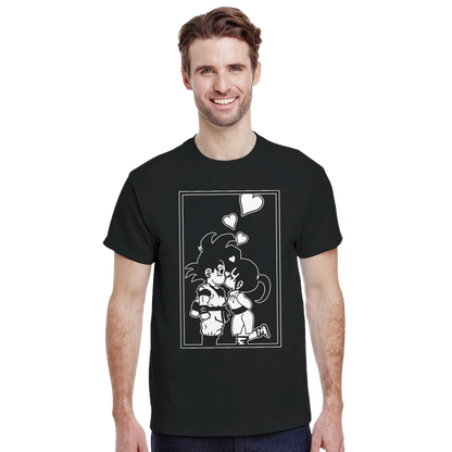 Outfit con camiseta friki Beso Chibi Shōnen de inspiración manga – FandomFit