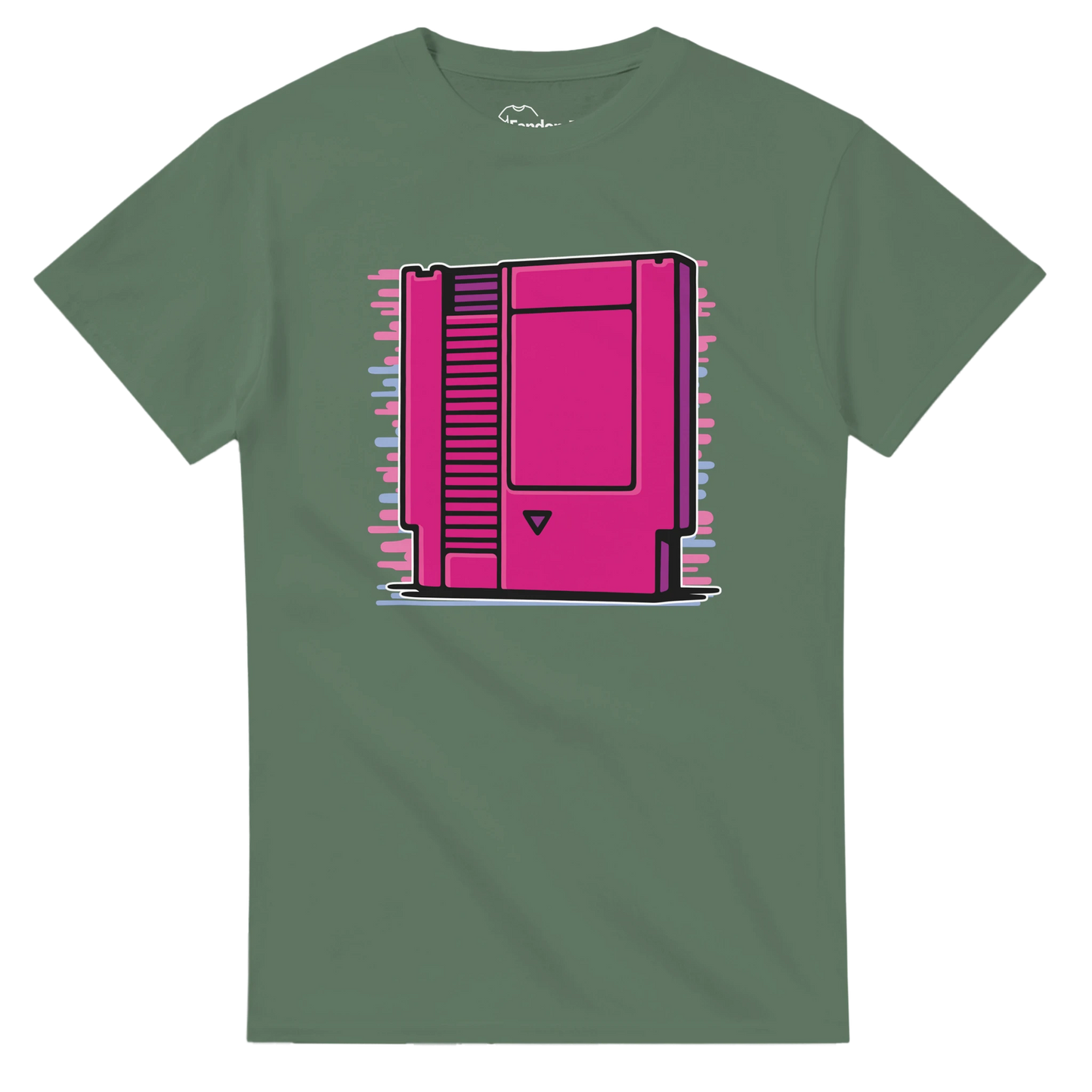 Camiseta friki Cartucho retro 80s con estética clásica gamer – FandomFit