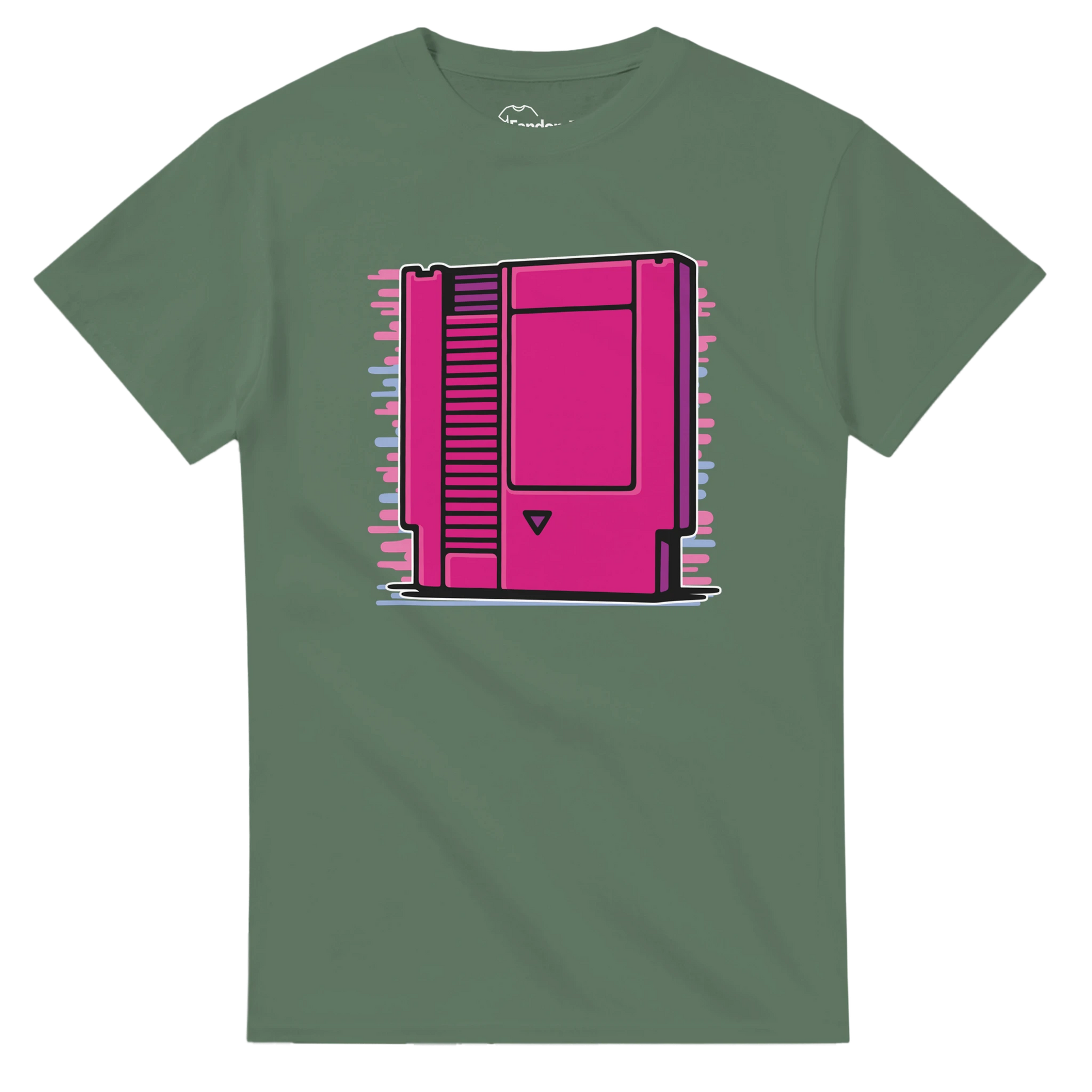 Camiseta friki Cartucho retro 80s con estética clásica gamer – FandomFit