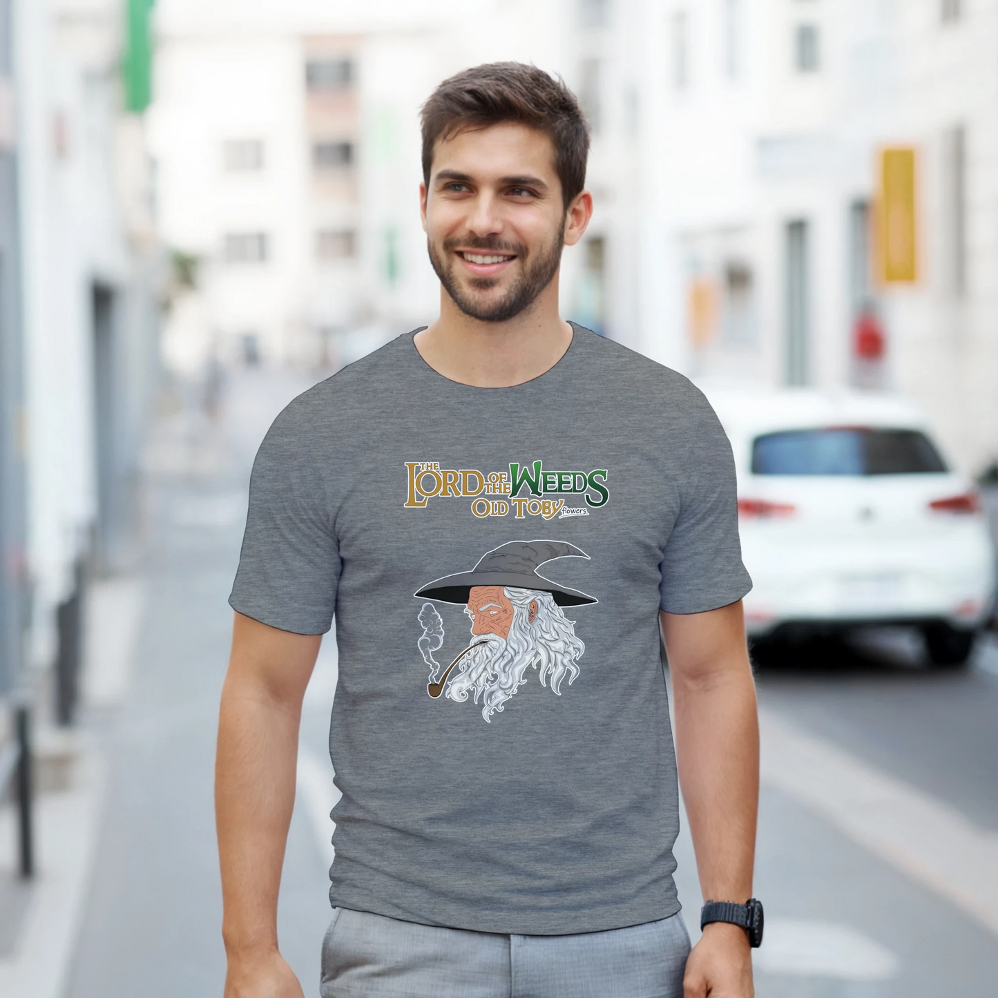 Camiseta friki Lord of the Weeds con estética fantasy y modelo casual – FandomFit