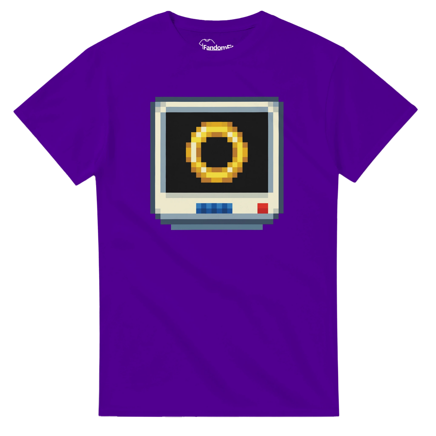 Camiseta Golden Ring inspirada en power-ups de videojuegos clásicos – FandomFit