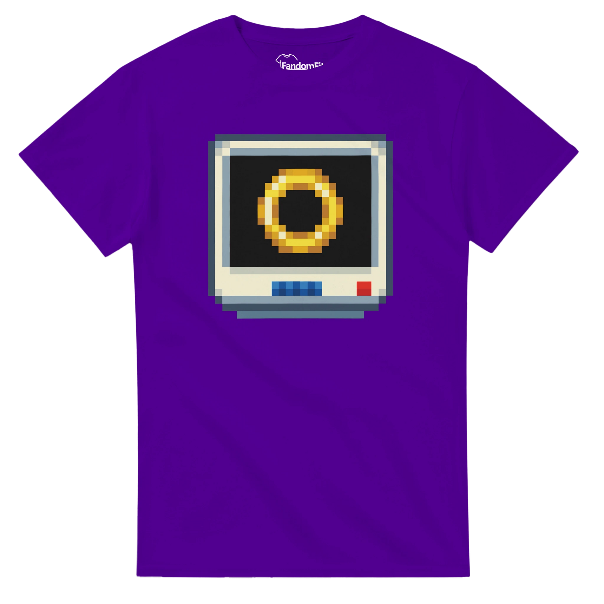 Camiseta Golden Ring inspirada en power-ups de videojuegos clásicos – FandomFit