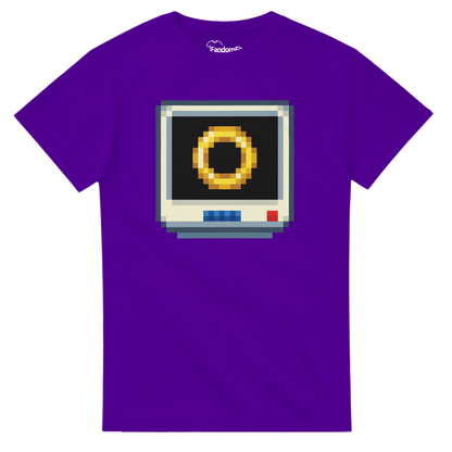 Camiseta Golden Ring inspirada en power-ups de videojuegos clásicos – FandomFit