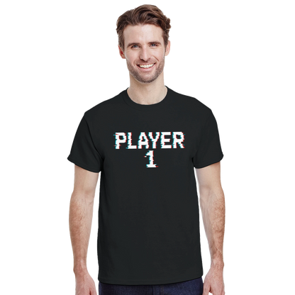 Outfit con camiseta retro Player 1 inspirada en videojuegos clásicos – FandomFit