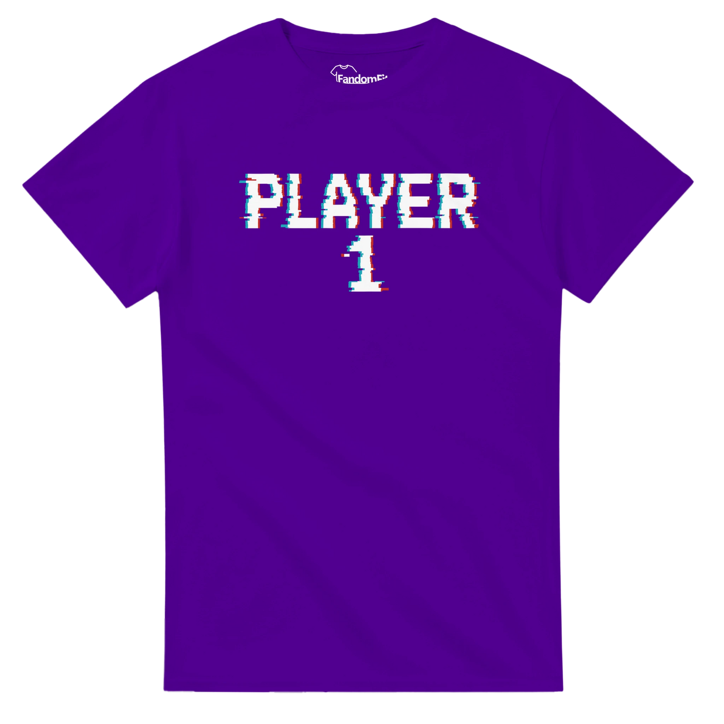 Camiseta Player 1 inspirada en videojuegos arcade clásicos – FandomFit