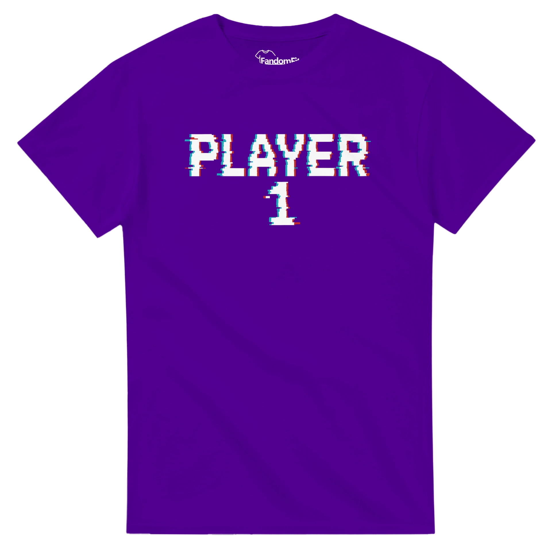 Camiseta Player 1 inspirada en videojuegos arcade clásicos – FandomFit