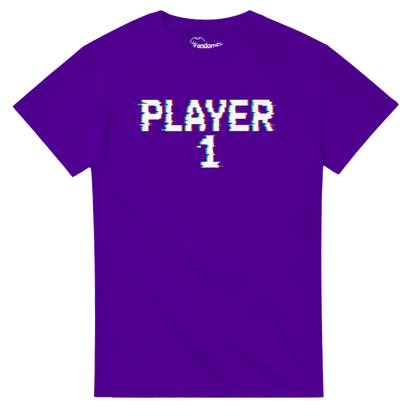 Camiseta Player 1 inspirada en videojuegos arcade clásicos – FandomFit