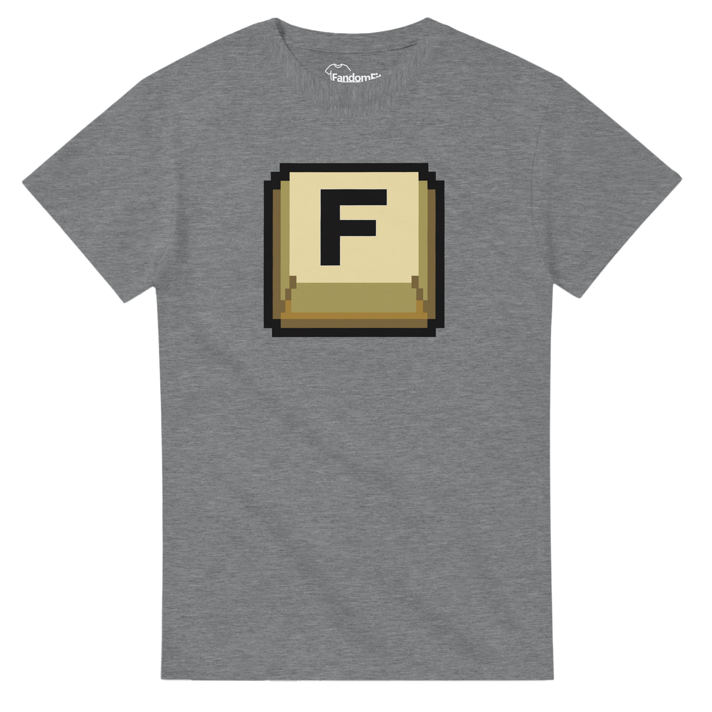 Camiseta Press F inspirada en el meme gamer de estilo retro – FandomFit
