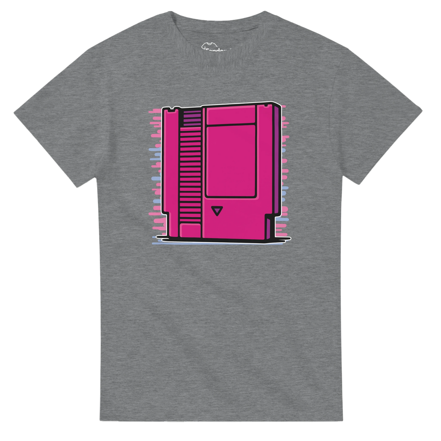 Camiseta retro 80s con ilustración de cartucho clásico de videojuegos – FandomFit