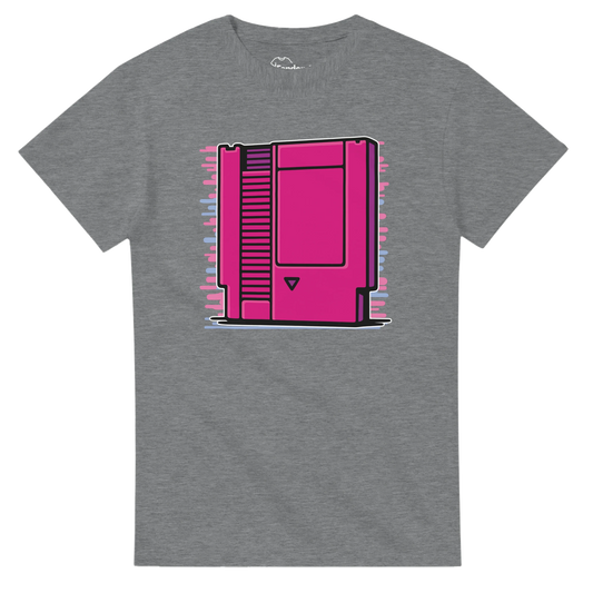 Camiseta retro 80s con ilustración de cartucho clásico de videojuegos – FandomFit