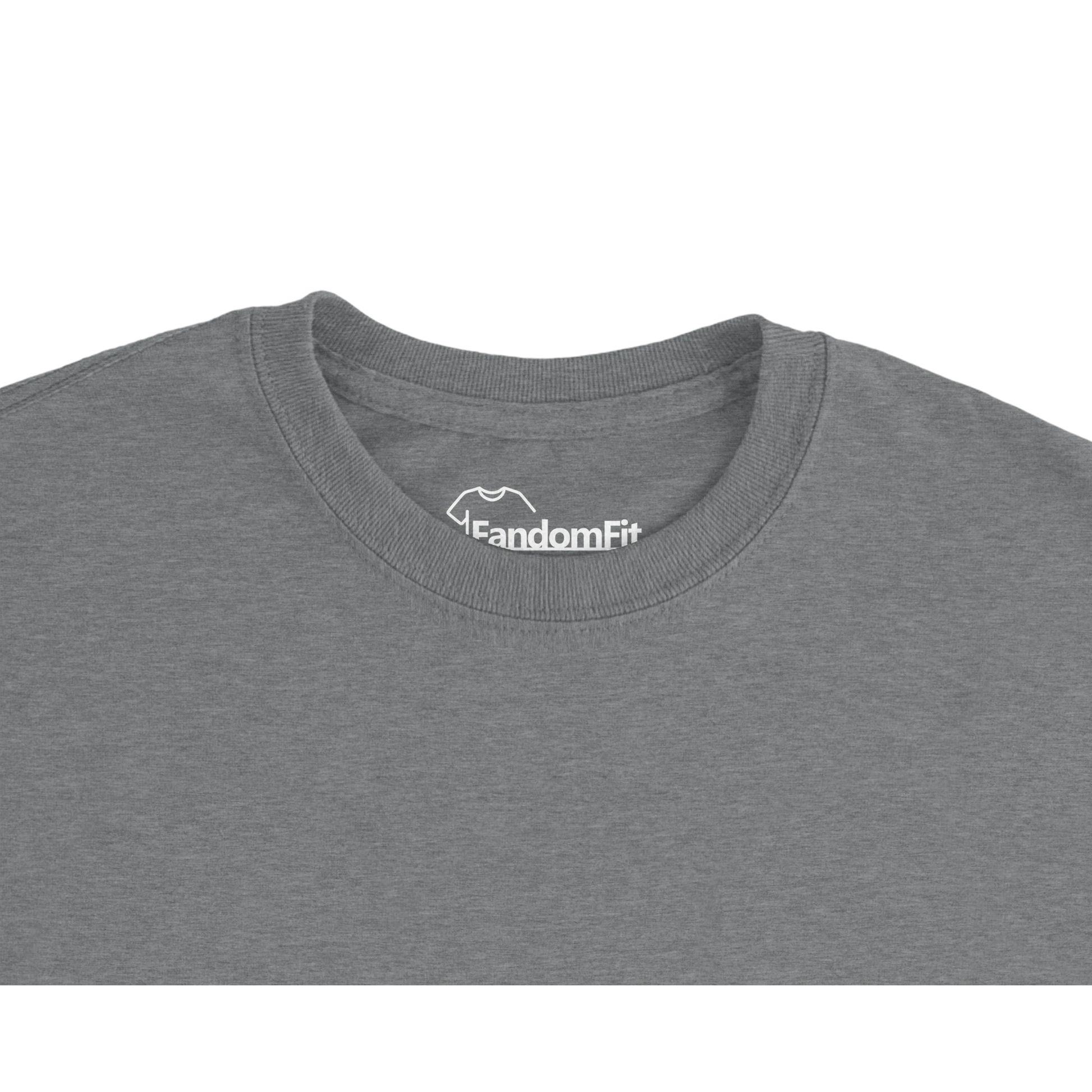 Detalle del diseño VHS en camiseta retro 80s con estilo vintage – FandomFit