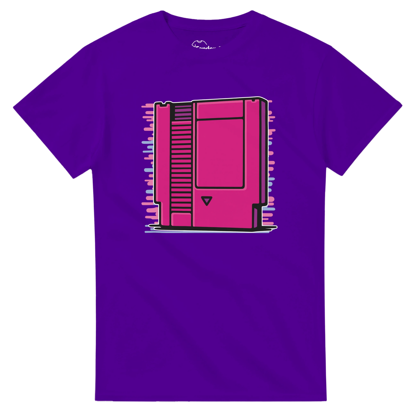 Camiseta retro Cartucho con diseño pixel art y toque nostálgico – FandomFit