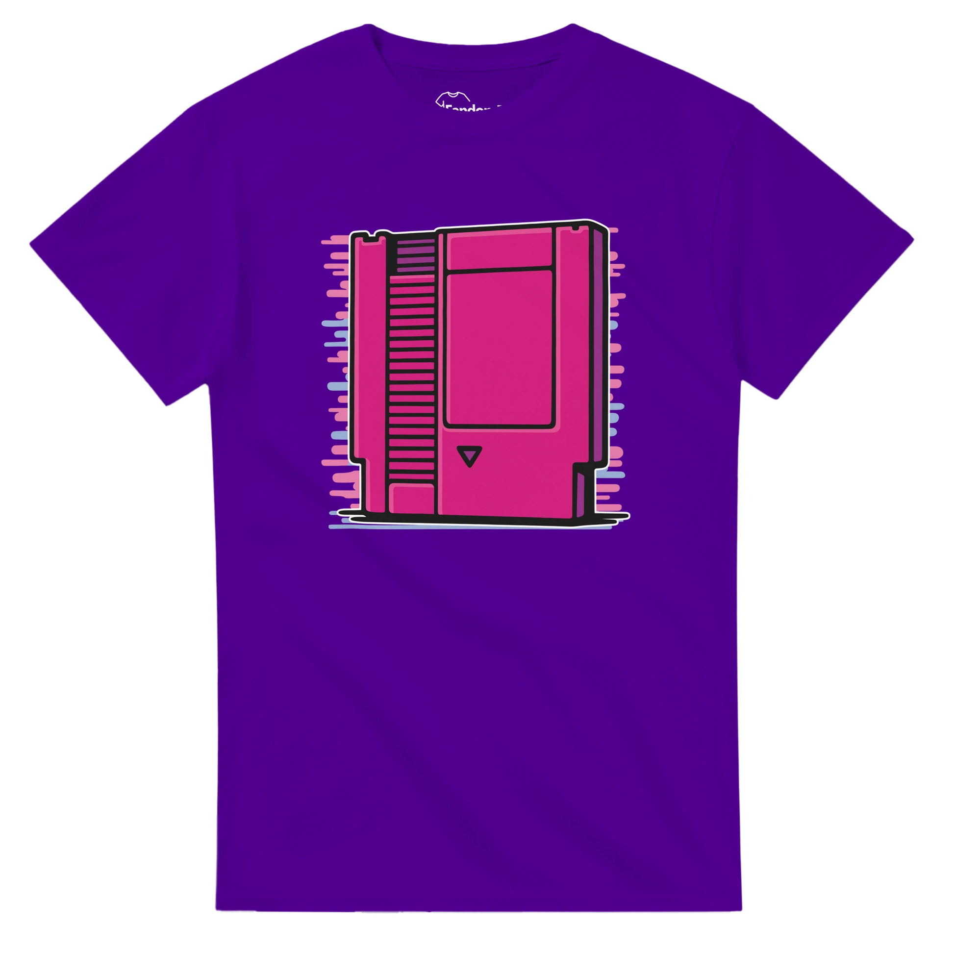 Camiseta retro Cartucho con diseño pixel art y toque nostálgico – FandomFit