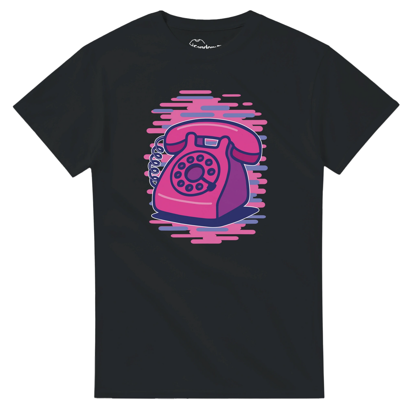 Camiseta retro Teléfono 80s de estilo ochentero nostálgico – FandomFit