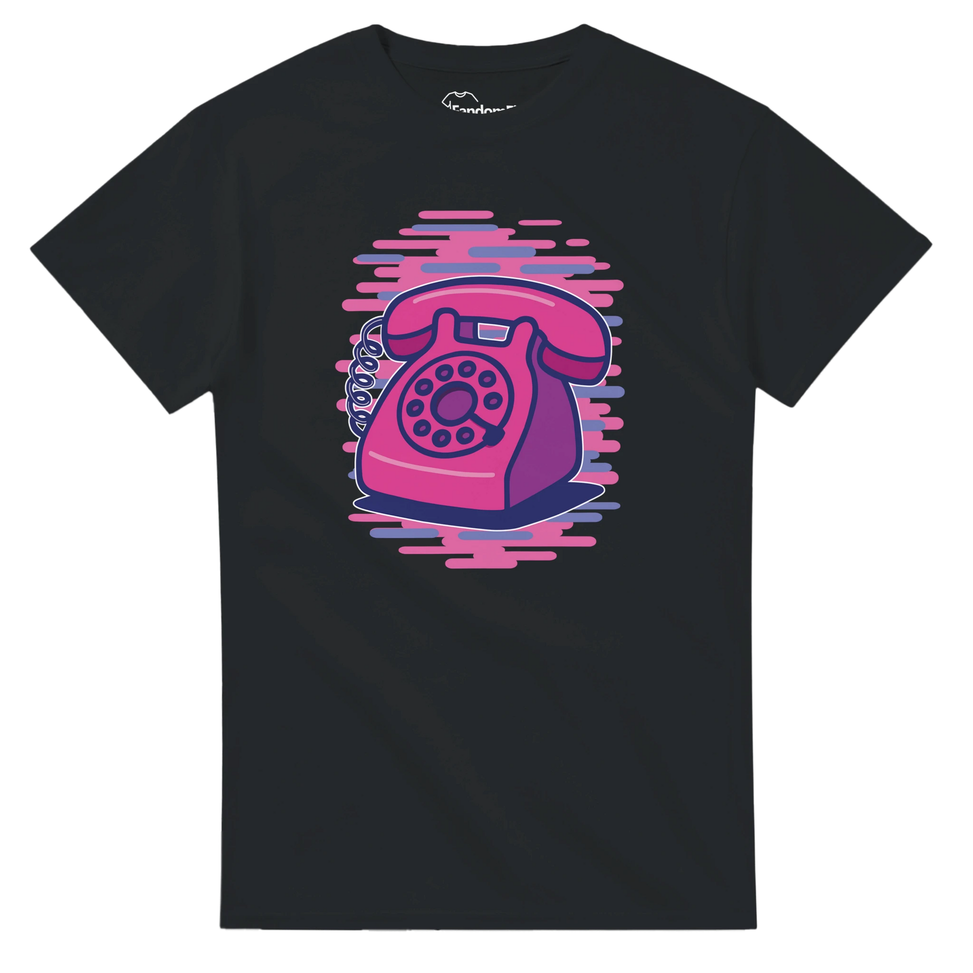 Camiseta retro Teléfono 80s de estilo ochentero nostálgico – FandomFit