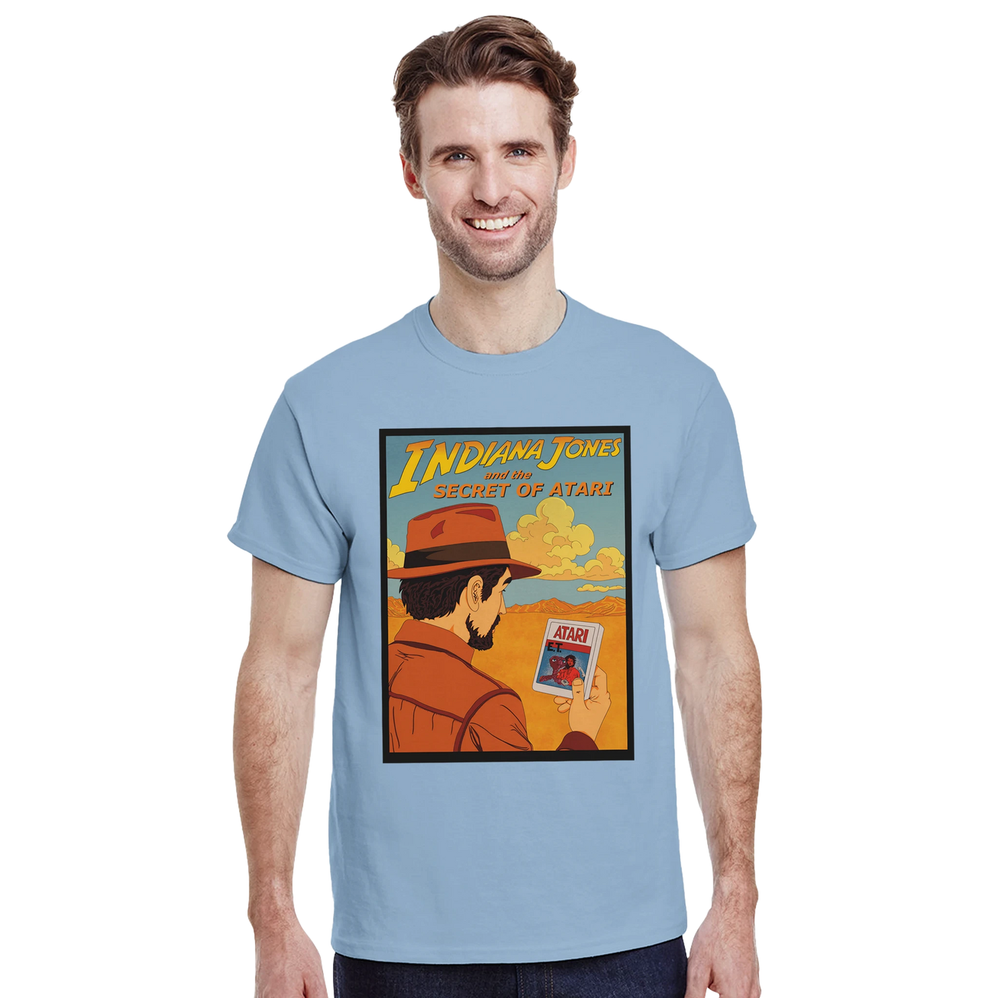 Look gamer con camiseta Secret of the Lost Cart inspirada en aventuras clásicas – FandomFit