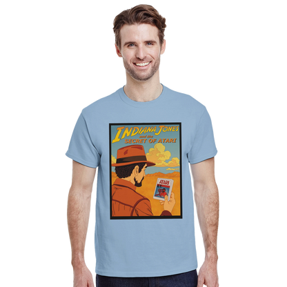 Look gamer con camiseta Secret of the Lost Cart inspirada en aventuras clásicas – FandomFit