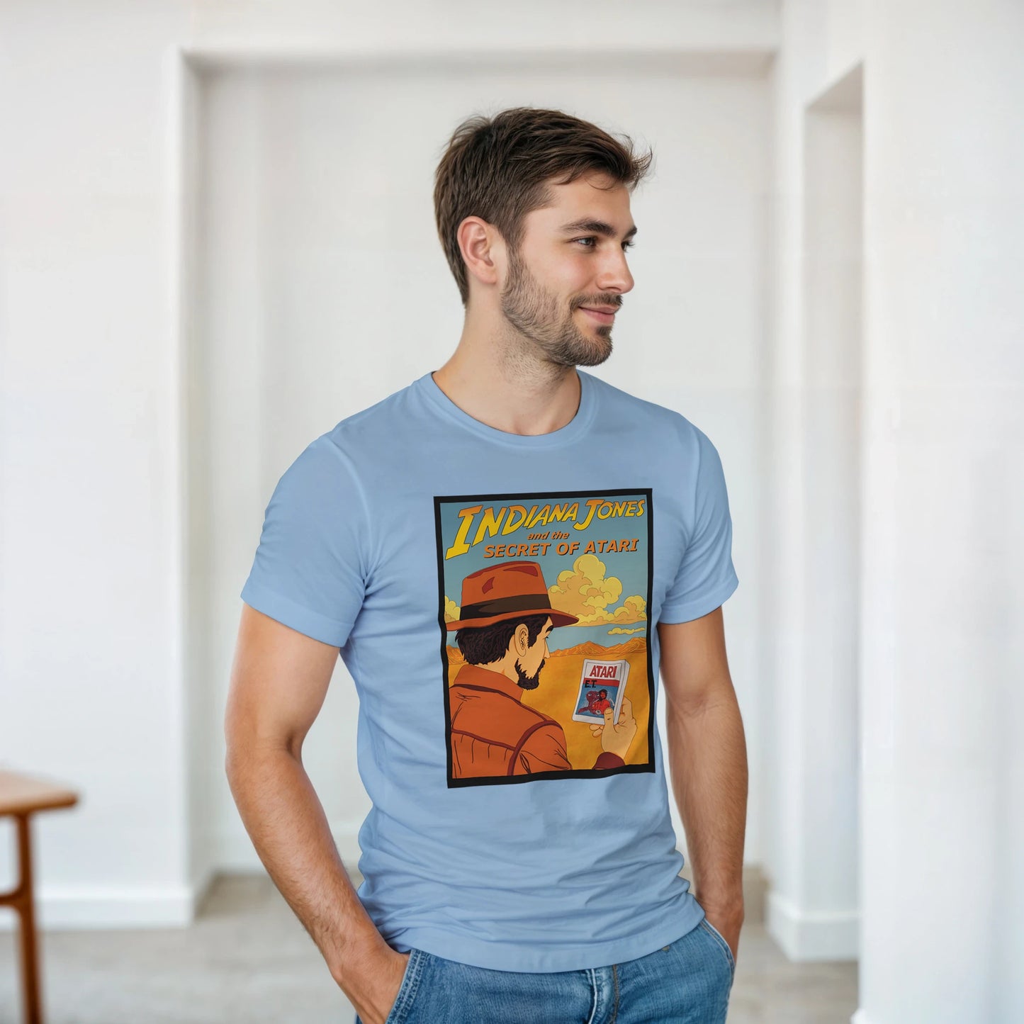 Outfit casual con camiseta Secret of the Lost Cart de estética vintage – FandomFit