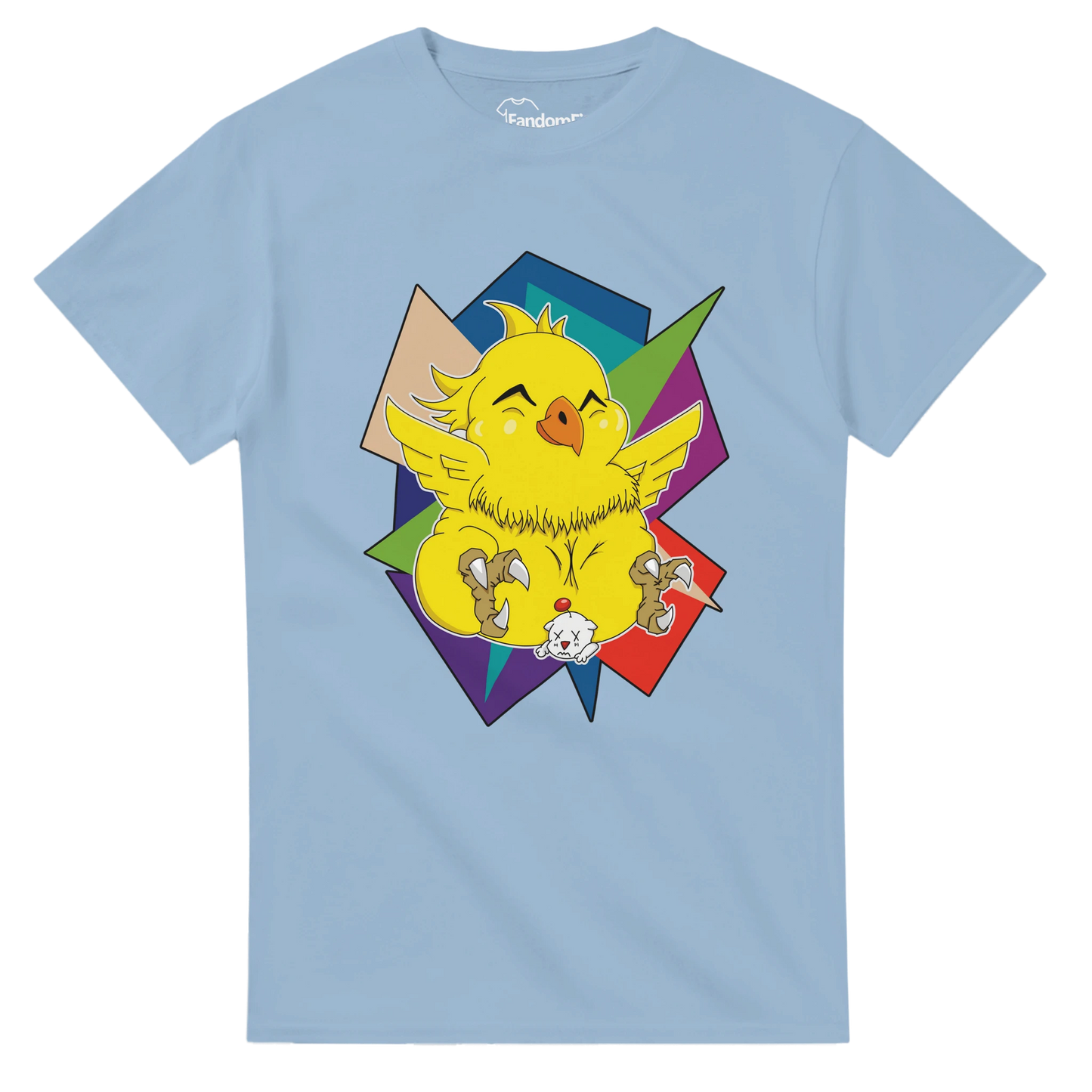 Camiseta gamer con diseño de ave chibi de estética fantástica retro – FandomFit