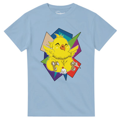 Camiseta gamer con diseño de ave chibi de estética fantástica retro – FandomFit