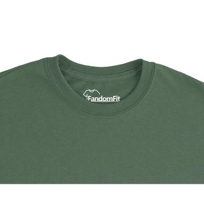 Detalle del diseño pixel art Press F en camiseta de videojuegos – FandomFit