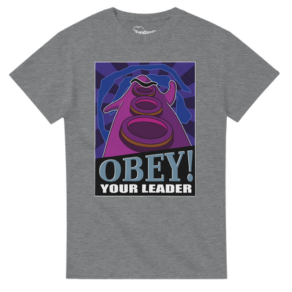 Camiseta videojuegos Tentáculo Morado OBEY! con diseño retro y estética gamer – FandomFit