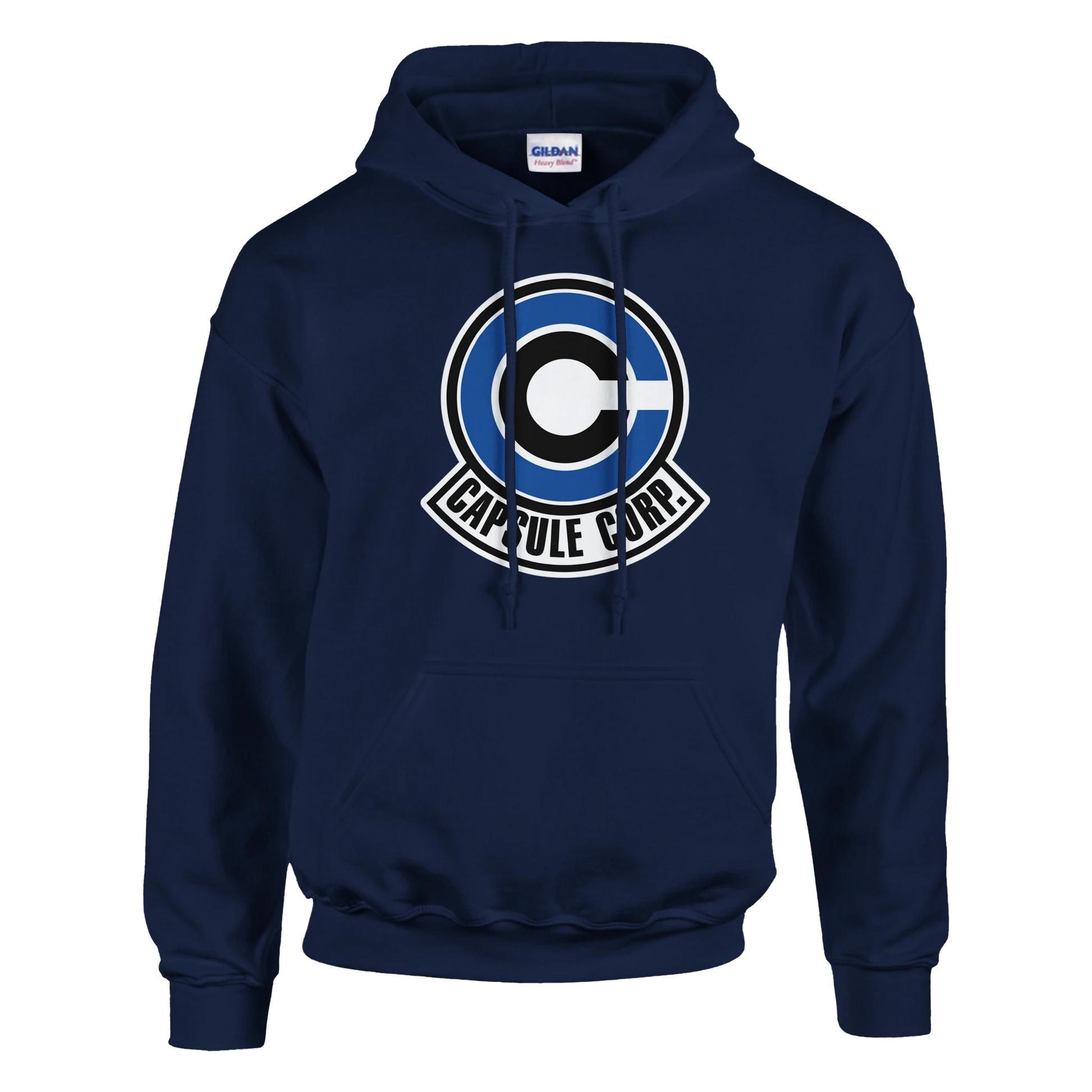 sudadera friki unisex “Capsule” de FandomFit, diseño retro tecnológico inspirado en la ciencia ficción japonesa