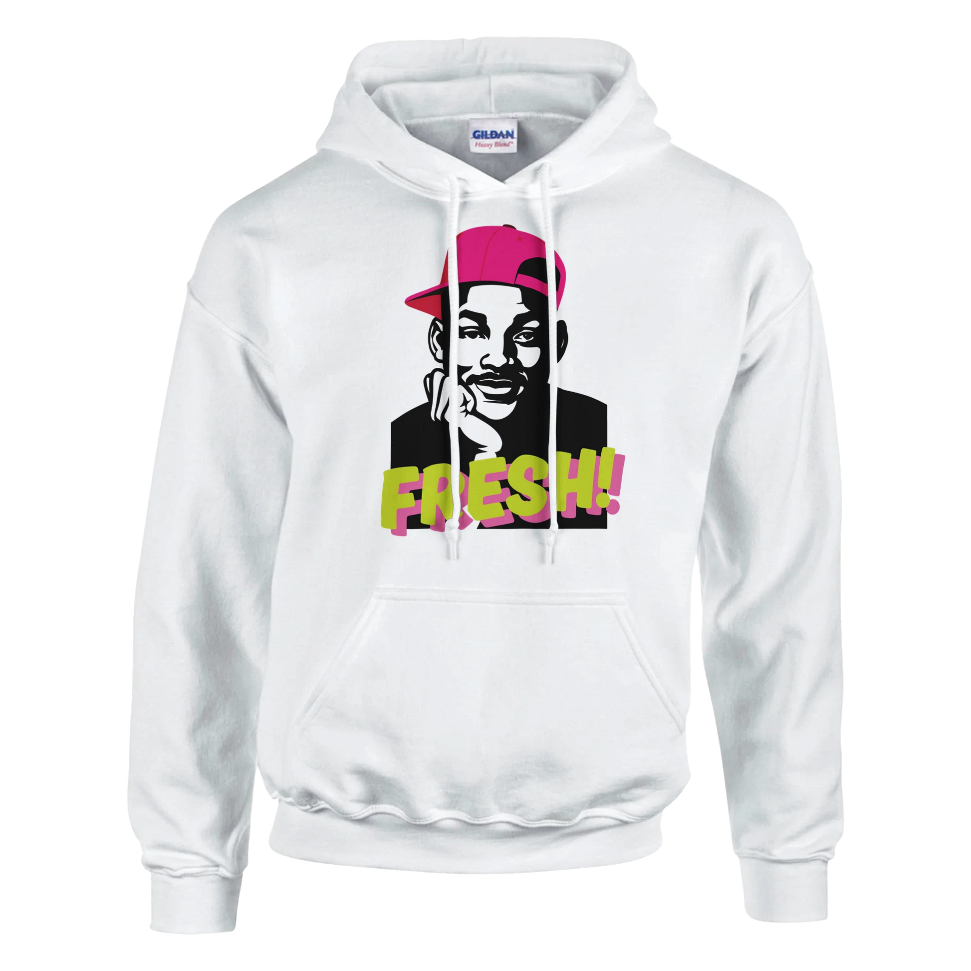 sudadera friki unisex “Fresh” de FandomFit, prenda con estilo urbano retro inspirada en los años 90