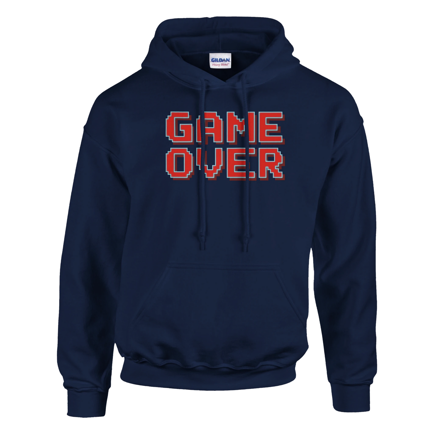 sudadera friki “Game Over” de FandomFit, ideal para gamers nostálgicos y coleccionistas de cultura pop