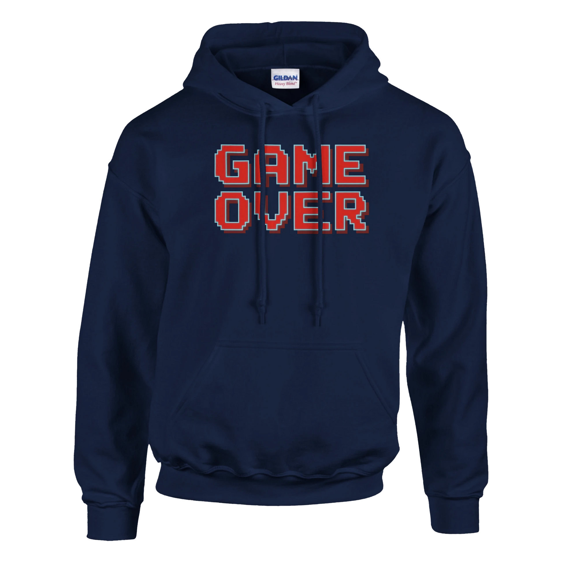 sudadera friki “Game Over” de FandomFit, ideal para gamers nostálgicos y coleccionistas de cultura pop
