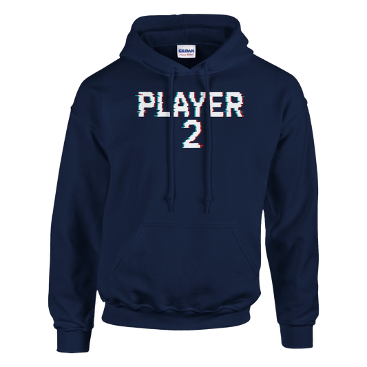 sudadera friki unisex “Player 2” de FandomFit, prenda con diseño gamer retro ideal para completar el dúo clásico