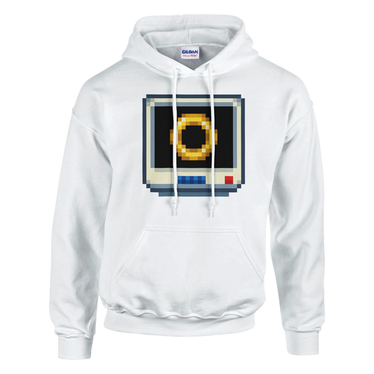 sudadera friki unisex “Ring” de FandomFit, prenda retro gamer inspirada en los videojuegos clásicos de los 90