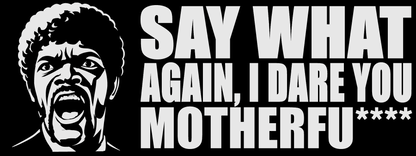 ☕ Taza “Say What Again” – Jules Winnfield Morning Edition – 325ml - FandomFIt